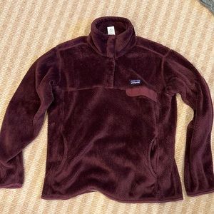 Patagonia womens retool snap fleece pullover